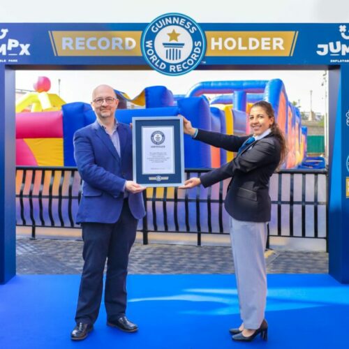 Dubai Parks™ and Resorts welcomes the World’s ‘Largest Inflatable Bouncy Castle’