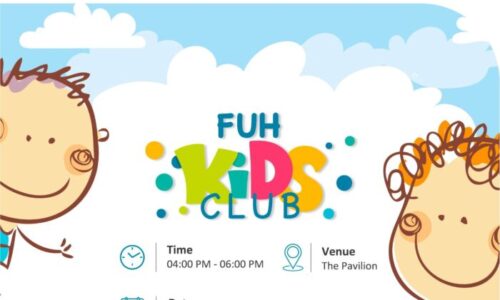 Join the FUH Kids Club launch event for a day of fun and games on May 13!