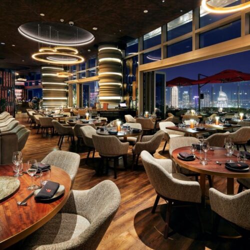 Embark on a gastronomic adventure with the exquisite tasting menu at CÉ LA VI Dubai