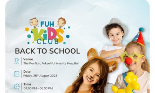 Spark learning and laughter at FUH Kids Club Back-to-School event on August 25