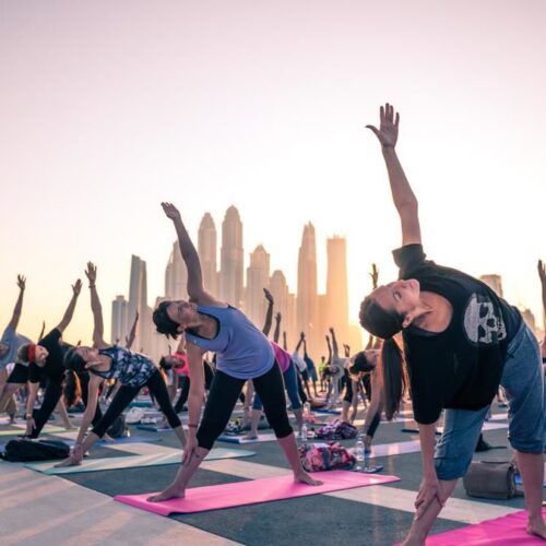 Wellx and Inspire Yoga join forces for Dubai Fitness Challenge 2023