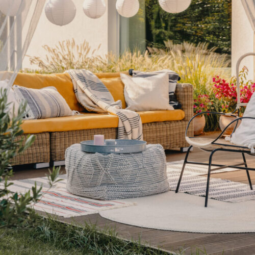 A cosy outdoor space for every season